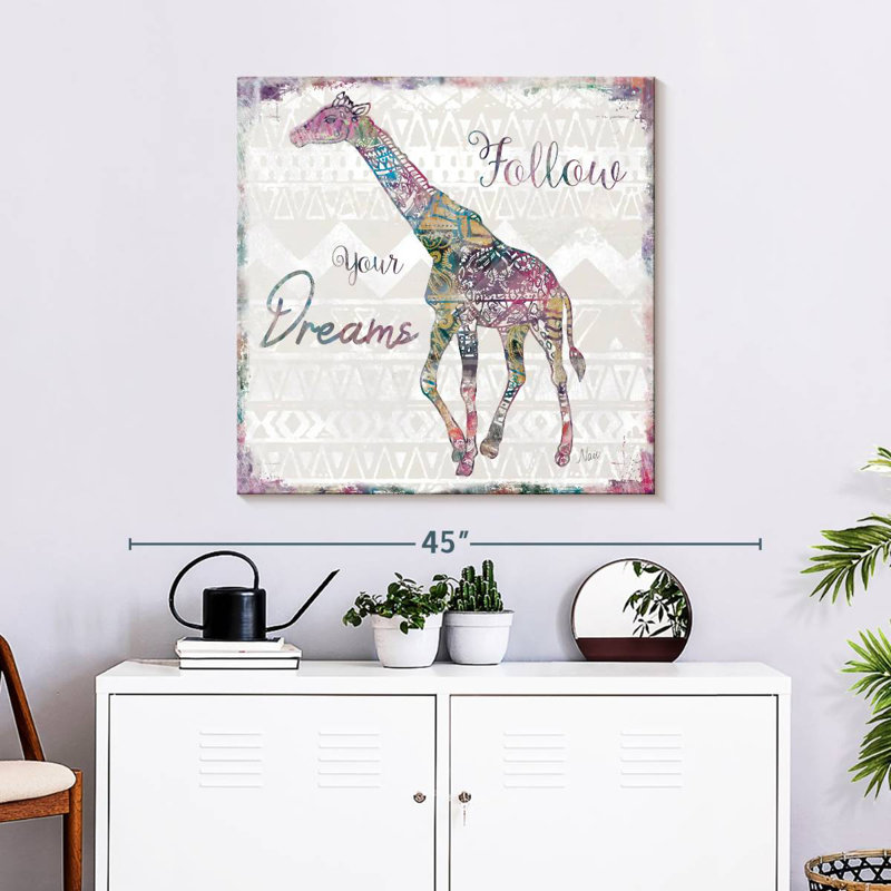 Boho Follow Your Dreams, H 30 po x l 30 po