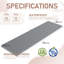 Cipolla, ensemble de 2, 10 X 36 pouces gris-2006012987-1985077094