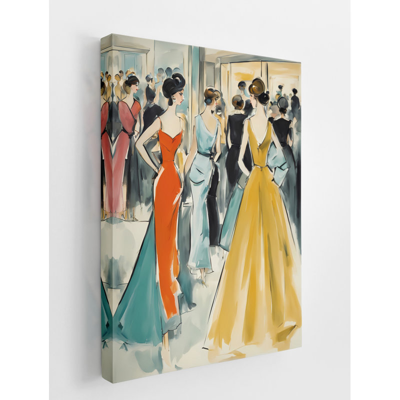 Afternoon At Tiffanys, 32" H x 24" W