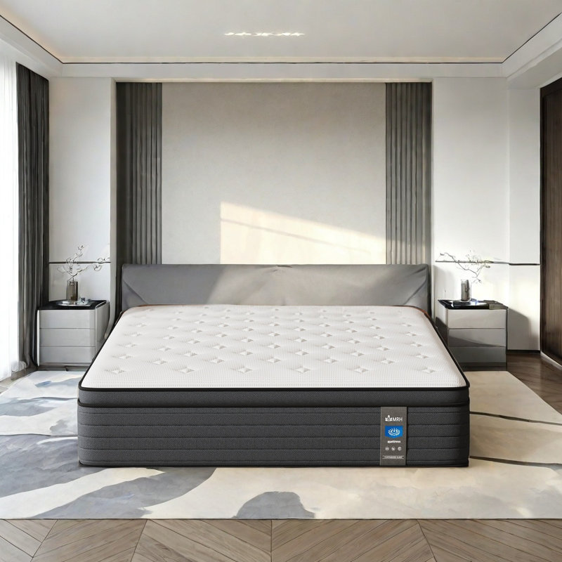 Matelas ferme ferme à ressorts ensachés 12 po, Double