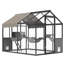 Enclos d'extérieur en aluminium pour chats, plusieurs chats, enclos pour chats-112805811