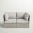 Almyra Fully Assembled 66'' Wide Outdoor Wicker Loveseat with Cushions-2115349740
