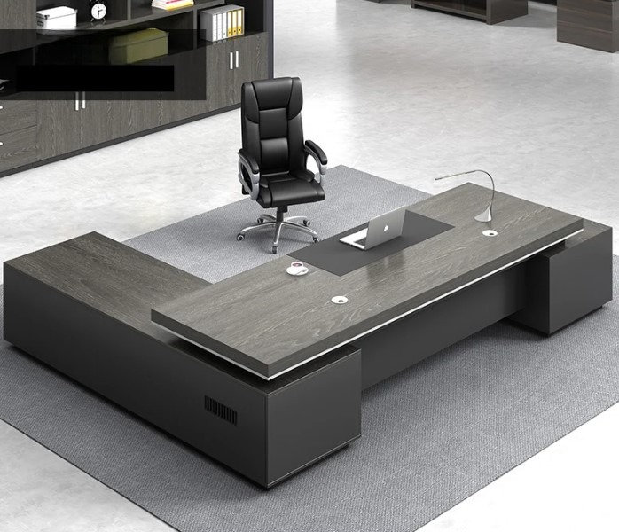 Naedelyn Reception Desk, 75cm H x 240cm W x 80cm D