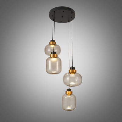 Lustre à 4 lumières Karcyn