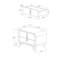 Table de chevet Nora Beige