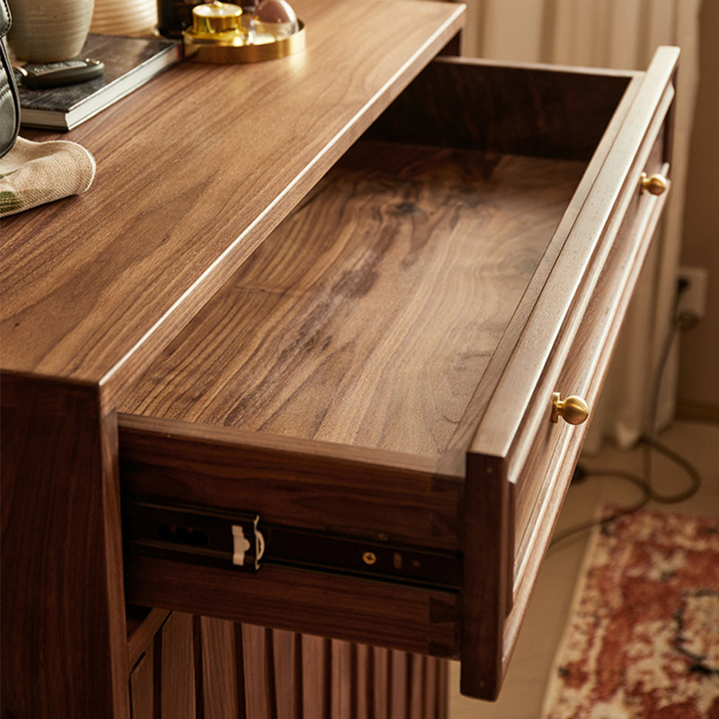 Armoire à chaussures de style français avec rangement rétro