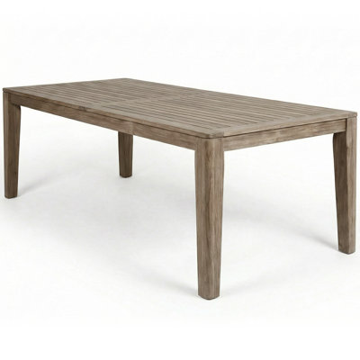 Table rectangulaire classique en bois
