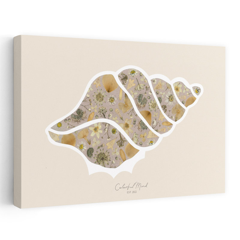 Reproduction d'art floral sur fond floral, H 24 po x l 36 po