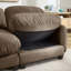 Canapé d'angle modulaire 2 places Cloud Feel avec pouf amovible-671851444