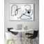 Midblue II, toile encadrée par Giant Art