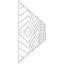24.25'' H x 94.5'' W x 0.38'' D Expanded Cellular PVC Wainscot Panelling