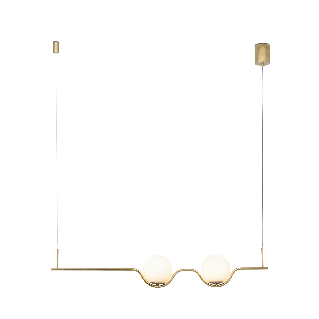 Forrester 2 - Light Kitchen Island Globe LED Pendant