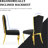 Black And Gold Velvet Dining Chairs Set Of 6
