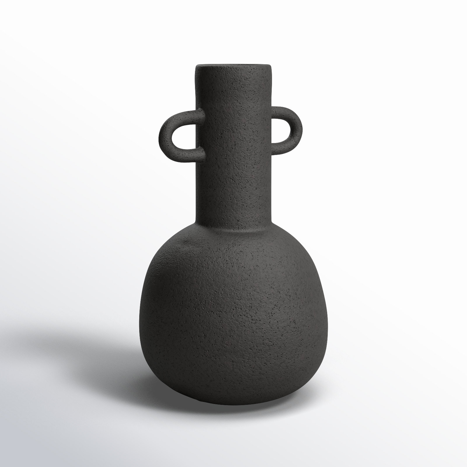 Ceramic Table Vase, Black