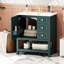 Armoire de meuble-lavabo de 30 po. Conception transitionnelle. Finition. Lavabo en céramique. Fabrication durable. Options de rangement pratiques. Fermeture silencieuse de la porte. Assemblage requis + bois massif robuste. Polyvalent