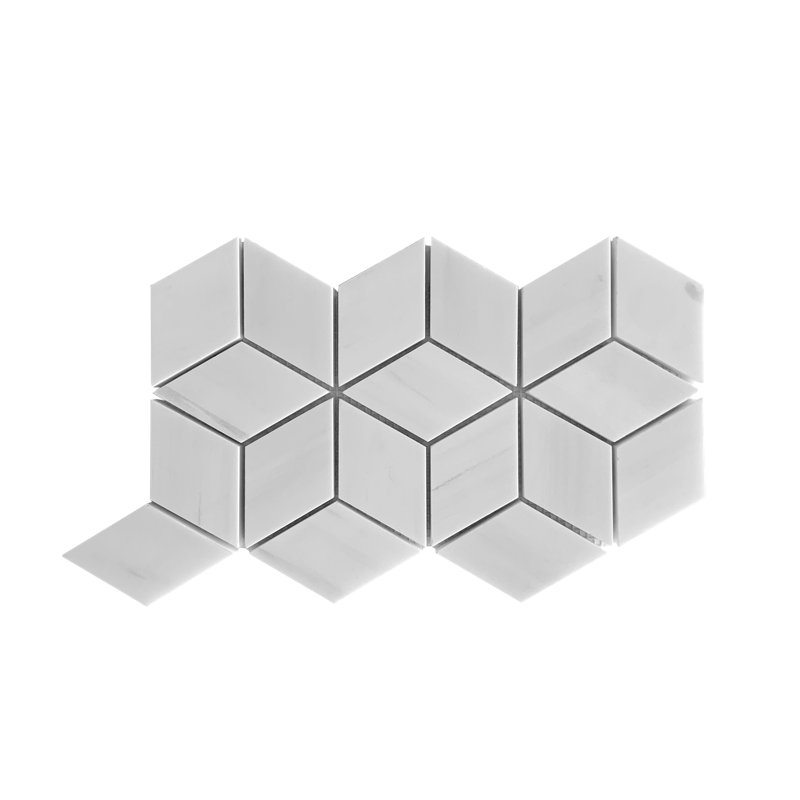 Soft Touch 2" x 2" Marble Random Mosaic Wall & Floor Tile