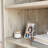 Library Hutch, Brown Finish