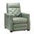 Gumesindo 31.50" Wide Genuine Leather Power Recliner-2033030249