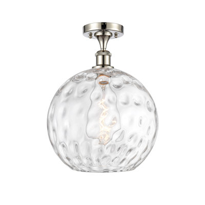 Cindi Glass Semi Flush Mount