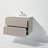Mikhia 30" W x 21.25" D x 22" H Wall-Mounted Single Bathroom Vanity with Solid Surface Counter-70565062
