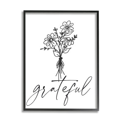 Calligraphie décontractée et reconnaissante