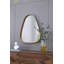 Miroir mural 30 po x 38 po Irrgeular