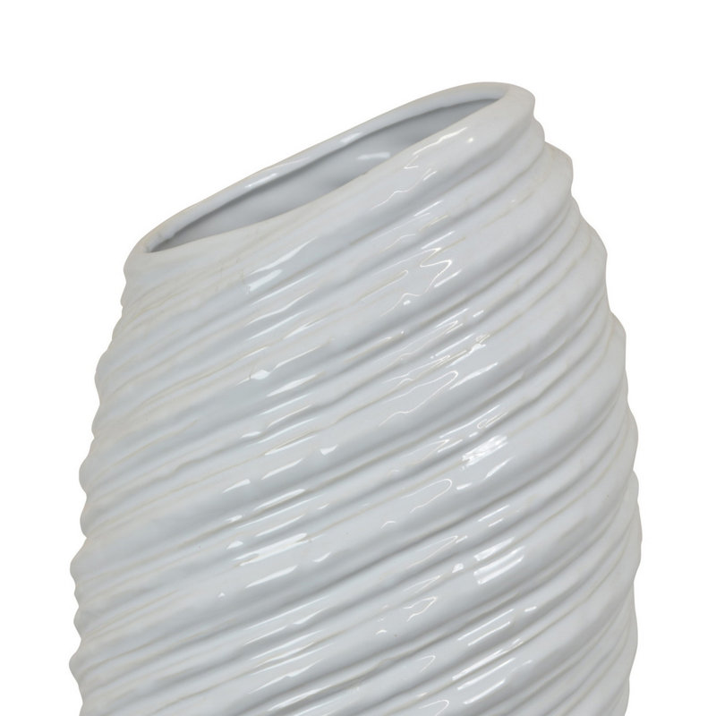 Vase Avery, Blanc