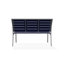 Banc de parc empilable aluminium Bazza-26076708-26076763