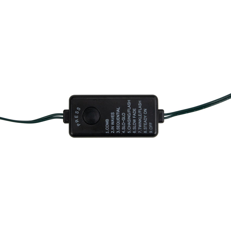 200Ct LED Multi-Function Colour Changing Christmas Fairy Lights 64.5Ft Green Wire