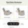 Thorndike Comtemperary Swivel And Rocker Power Recliner With Headrest Set Of 2