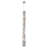 Chroman Empire 5-Light Tall Cylinder Pendant - Chrome