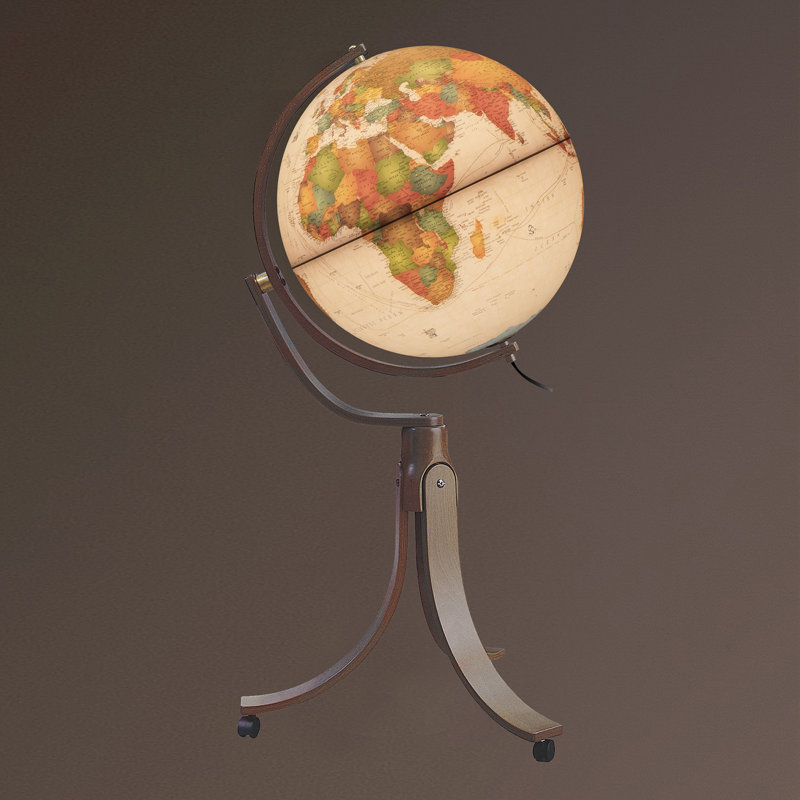 Nova Wood Floor Globe