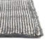 Tapis rayé en laine tissé à la machine en gris / ivoire Colyt-2005129355