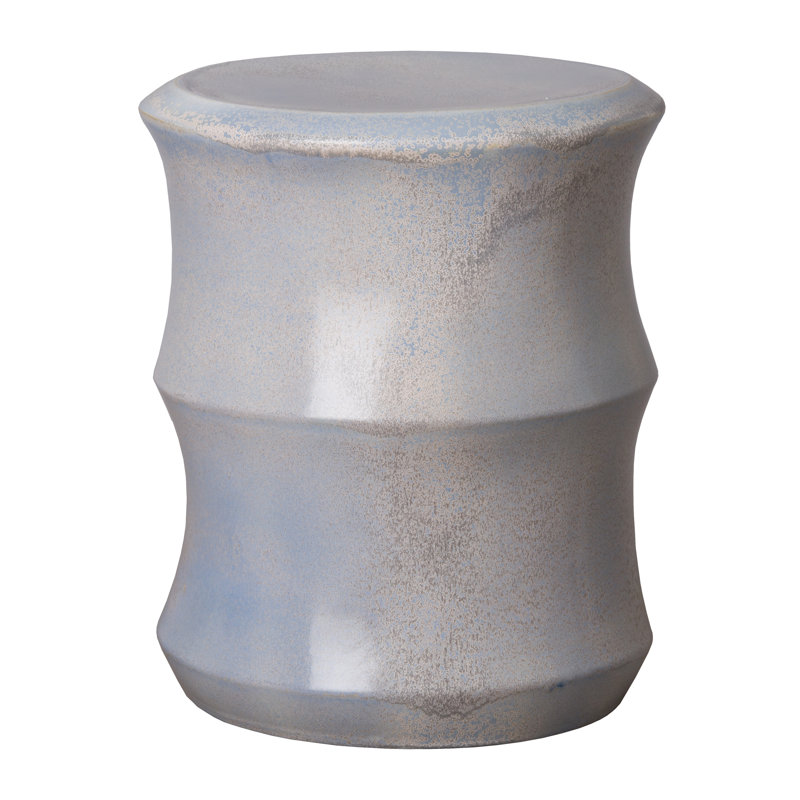 Tabouret de jardin en céramique