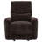 Trask Dark Brown Glider Recliner