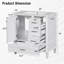 Ensemble de meuble-lavabo moderne avec lavabo 30 po, meuble-lavabo moderne avec porte à fermeture douce et 3 tiroirs, structure en bois massif