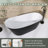 59" x 29" Freestanding Soaking Acrylic Bathtub-91520719