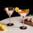 8oz. Martini Glass Set