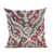 Gris / bourgogne / taupe ikat