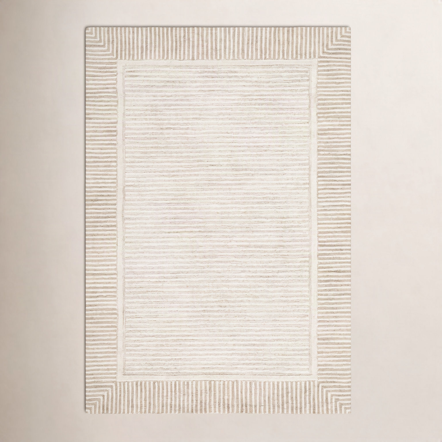 Hand-Tufted Indoor Geometric Rug, Rectangle 8' x 10'
