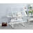 Adjustable Tempered Glass Drafting Printing Table with Chair, Perfect for Artists and Designers, Versatile and Ergonomic Workstation.