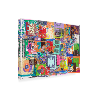 «Abstract Granny On Canvas» par Ellen Kossoff, reproduction