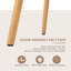 49.5cm H Upholstered Dining Chairs With Wooden Legs-878557685-876852300