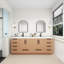 Meuble-lavabo autoportant avec lavabo double 70,8 po Carla-500595070-500595065