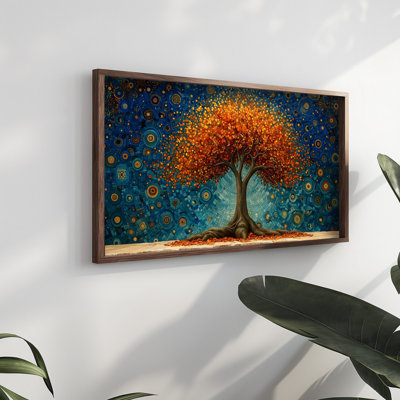 Élégante peinture encadrée décorative, 23,6 po x 47,2 po x 0,1 po | 100% panneau de fibres à densité moyenne de 3 mm d'épaisseur, magnifiquement encadré en 100% épinette | Parfait pour la décoration de la maison ou du bureau, ajoute style et sophistication à tout espace