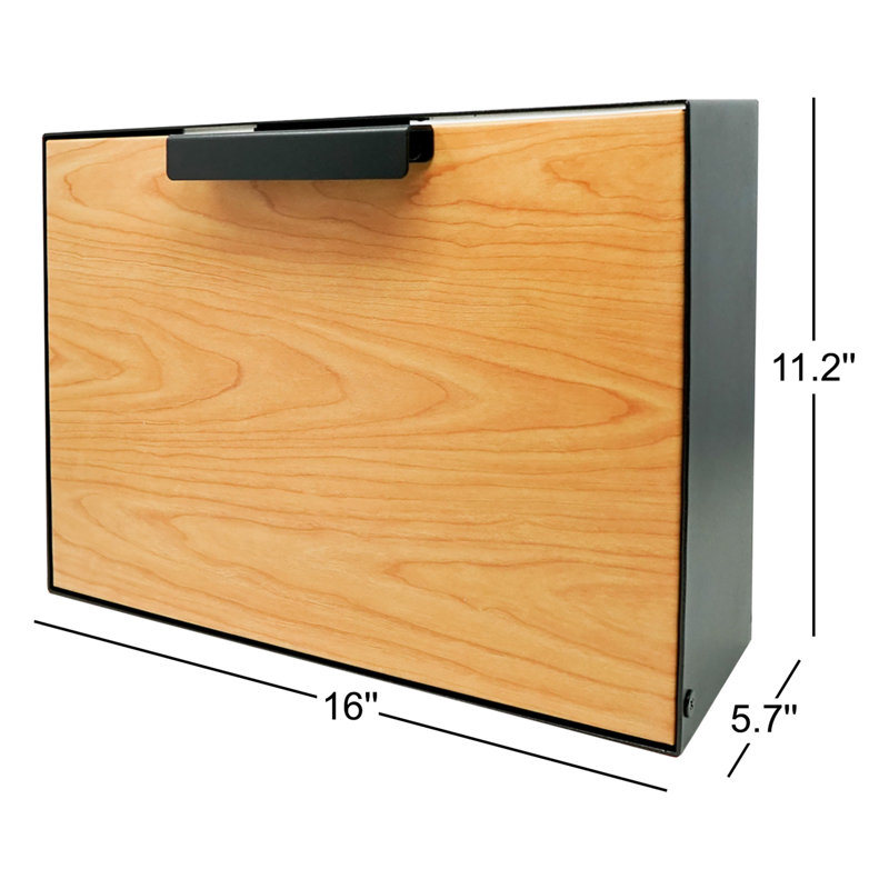 Modern Wall Mounted Mailbox