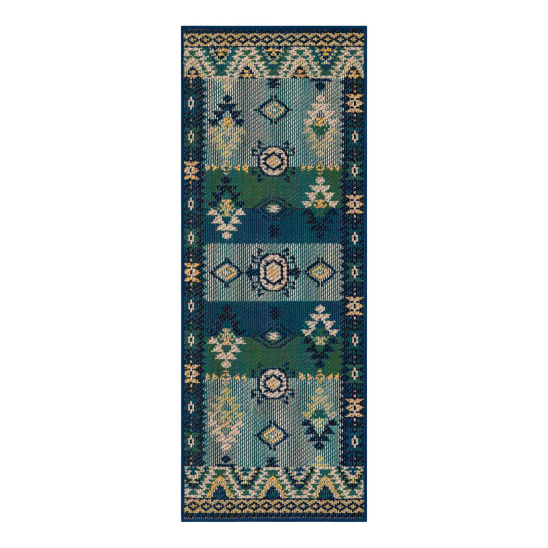 Ciudad Marlenia Indoor/Outdoor Area Rug, Tapis de couloir 2 pi x 5 pi 1 po