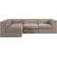 Tissu 4 pièces Demars Velvet Performance Canapé modulaire modulaire-1521242043-1521242045