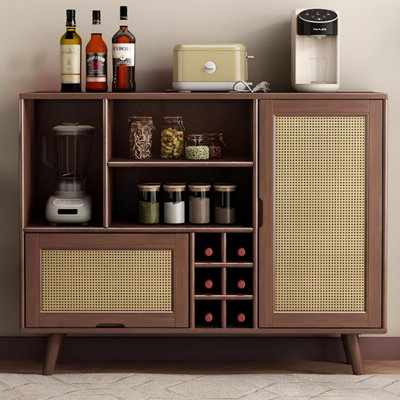 Buffet en bois massif Bowne 47,24 po