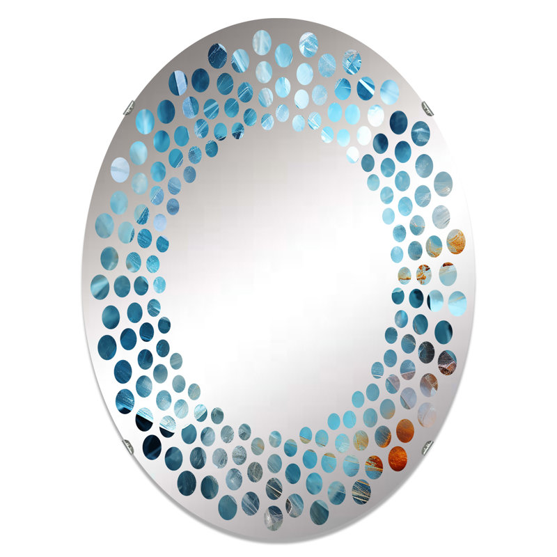 Miroir mural oval, 35,4 po x 23,6 po